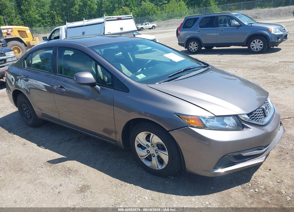 2013 HONDA CIVIC VIN: 2HGFB2F58DH593449