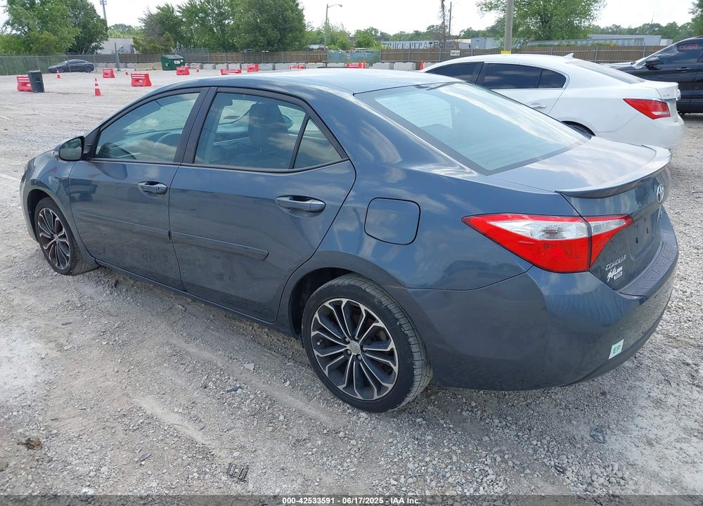 2015 TOYOTA COROLLA S PLUS VIN: 2T1BURHEXFC270269