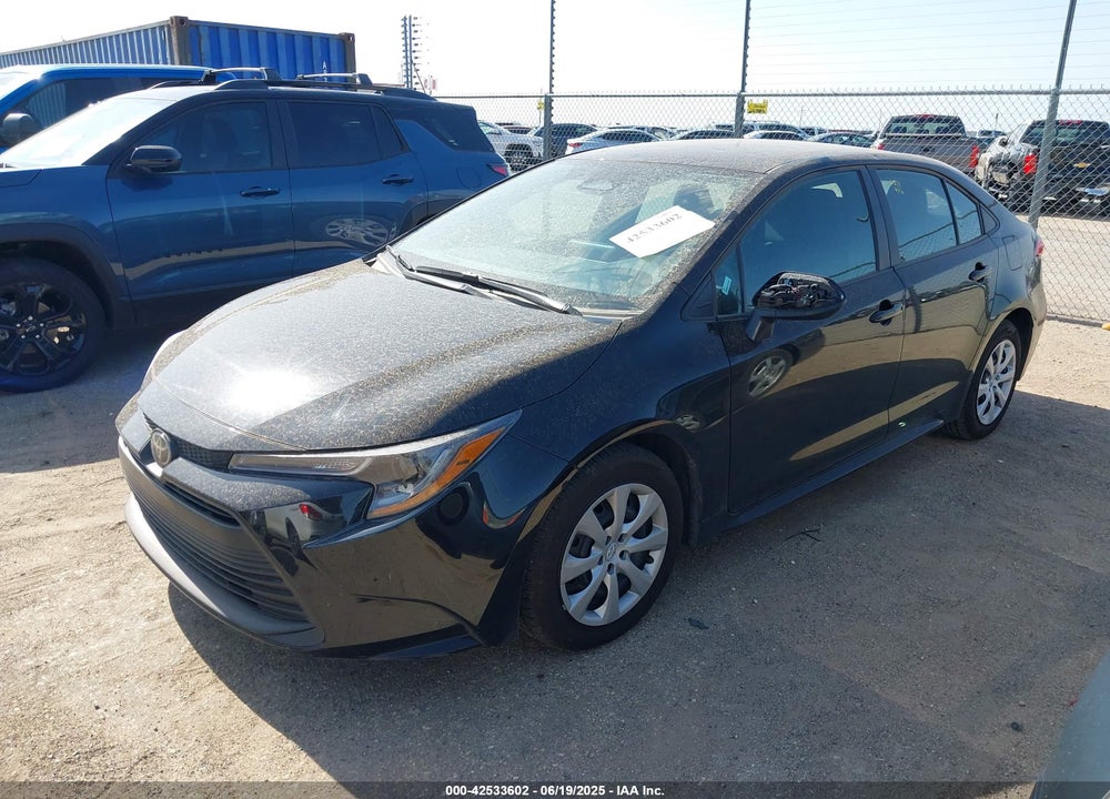 2025 TOYOTA COROLLA LE VIN: 5YFB4MDE5SP266312