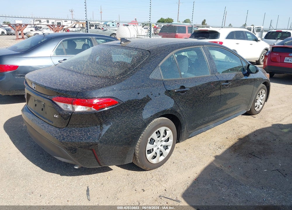 2025 TOYOTA COROLLA LE VIN: 5YFB4MDE5SP266312