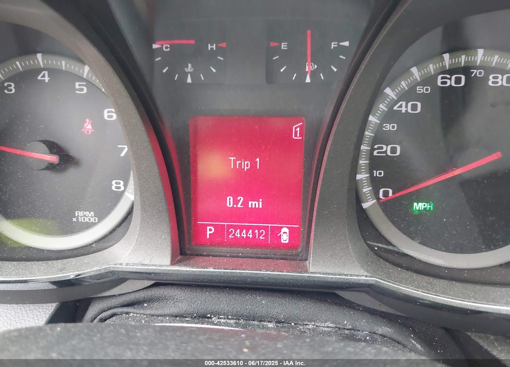2011 GMC TERRAIN SLT-2 VIN: 2CTFLWE56B6266128