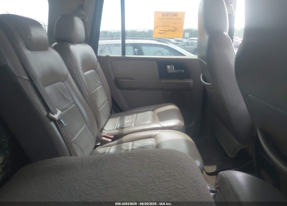 2004 FORD EXPEDITION EDDIE BAUER VIN: 1FMRU17W24LB34939