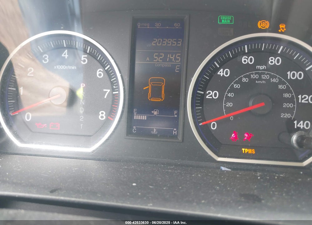 2011 HONDA CR-V VIN: 5J6RE4H56BL070761