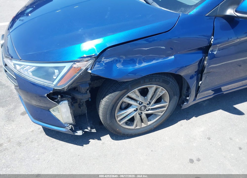2019 HYUNDAI ELANTRA VIN: 5NPD84LF1KH433978