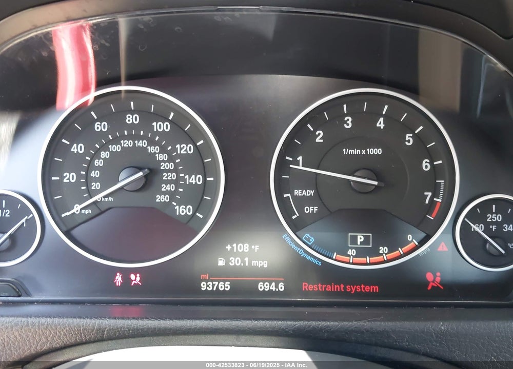 2017 BMW 3 SERIES VIN: WBA8B9C3XHK885232