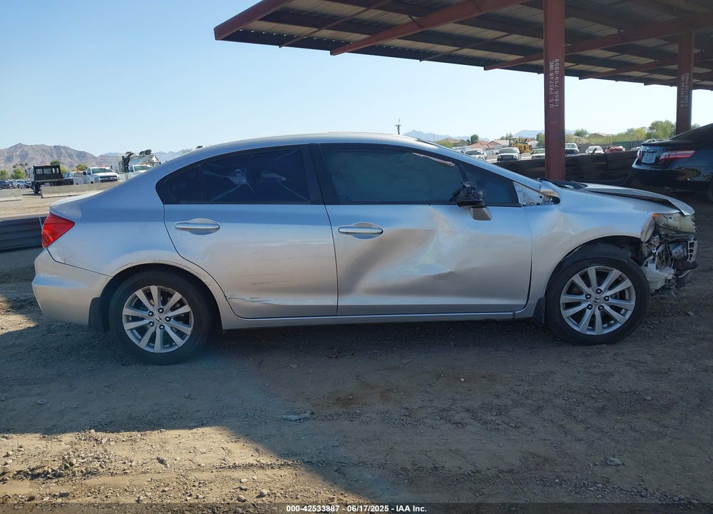 2012 HONDA CIVIC VIN: 2HGFB2F83CH593593