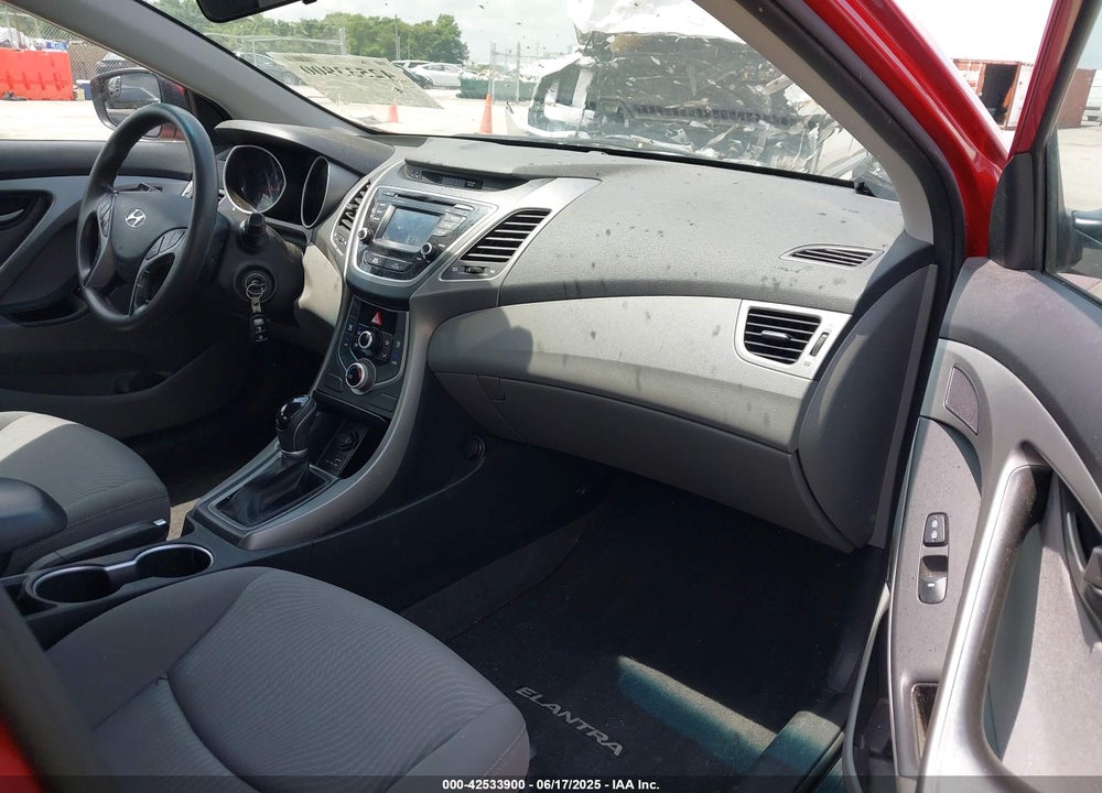 2016 HYUNDAI ELANTRA VIN: KMHDH4AE0GU519821