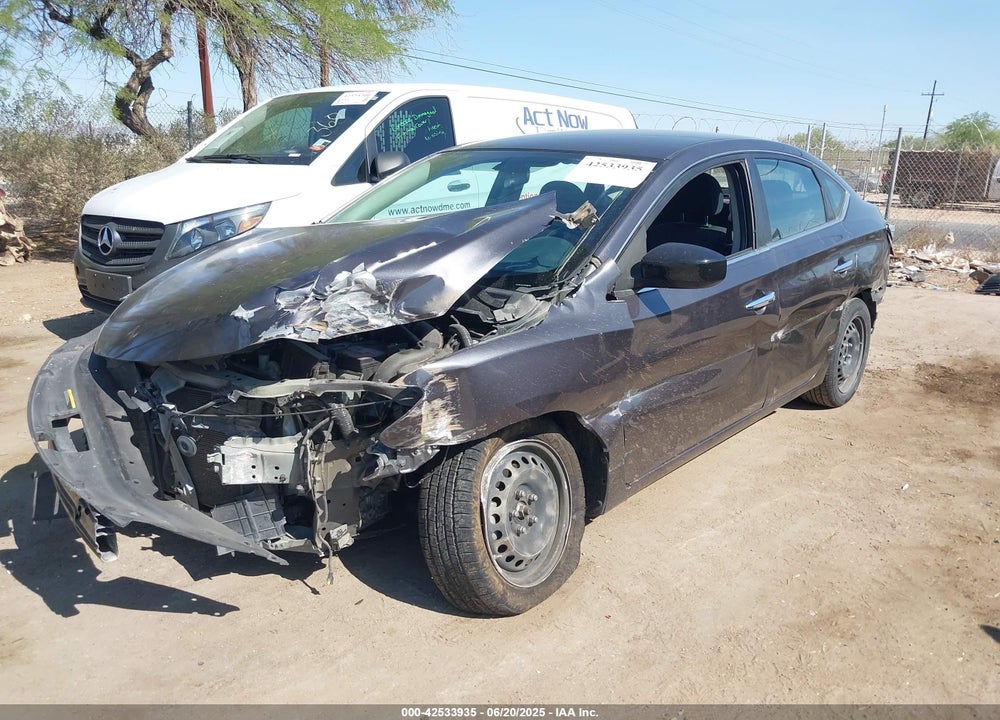 2014 NISSAN SENTRA VIN: 3N1AB7AP1EL668745
