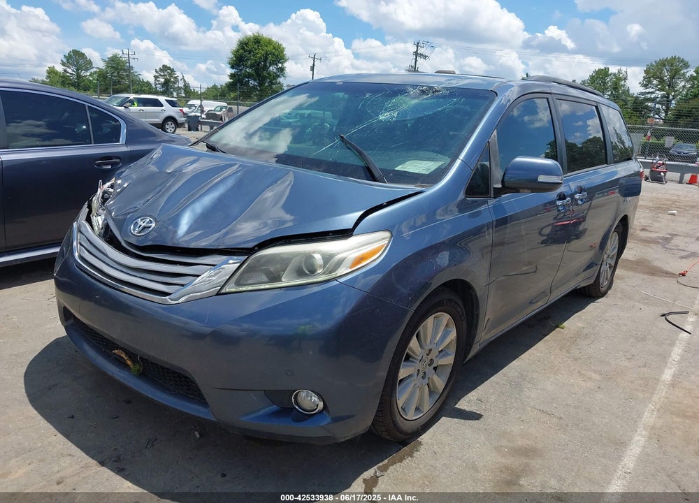 2015 TOYOTA SIENNA VIN: 5TDYK3DCXFS637048
