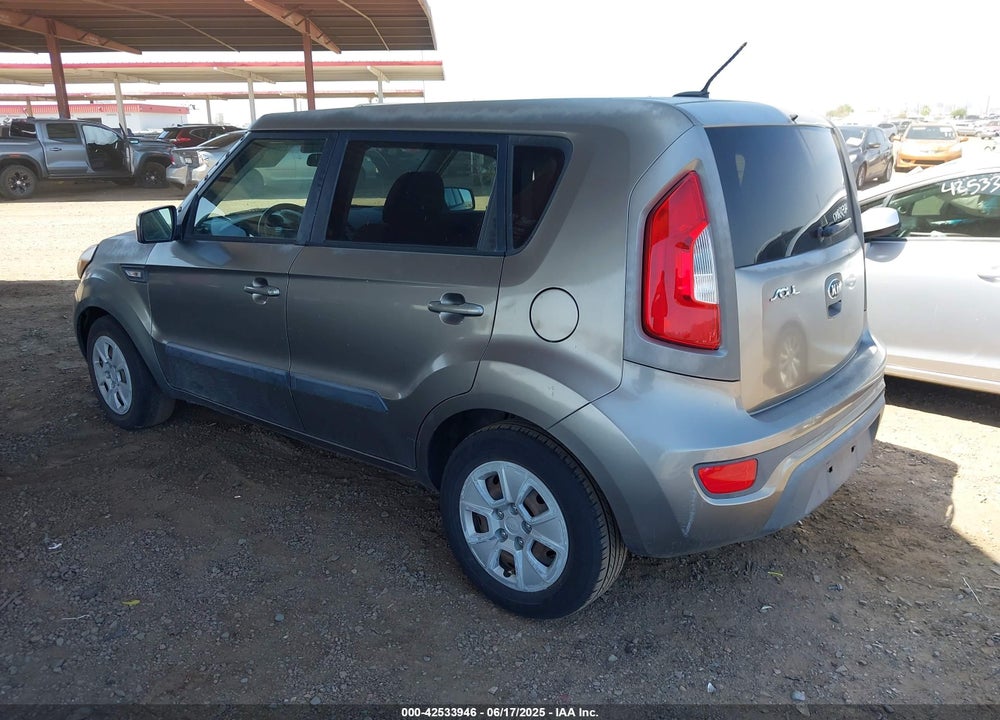 2013 KIA SOUL VIN: KNDJT2A55D7619403