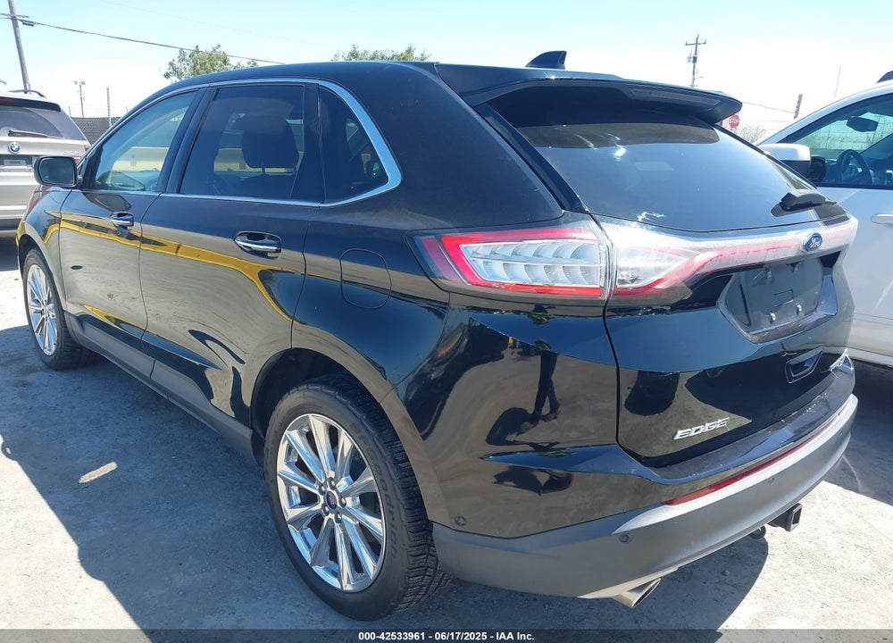 2017 FORD EDGE TITANIUM VIN: 2FMPK4K93HBB52484
