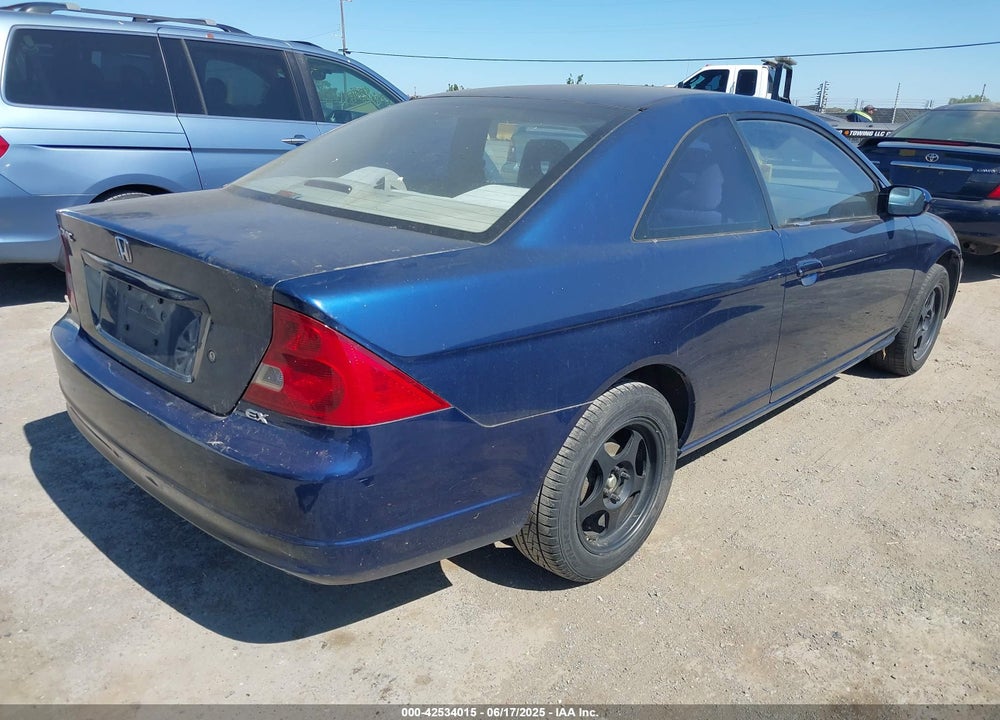 2001 HONDA CIVIC EX VIN: 1HGEM219X1L062767