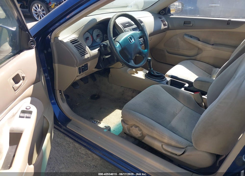 2001 HONDA CIVIC EX VIN: 1HGEM219X1L062767