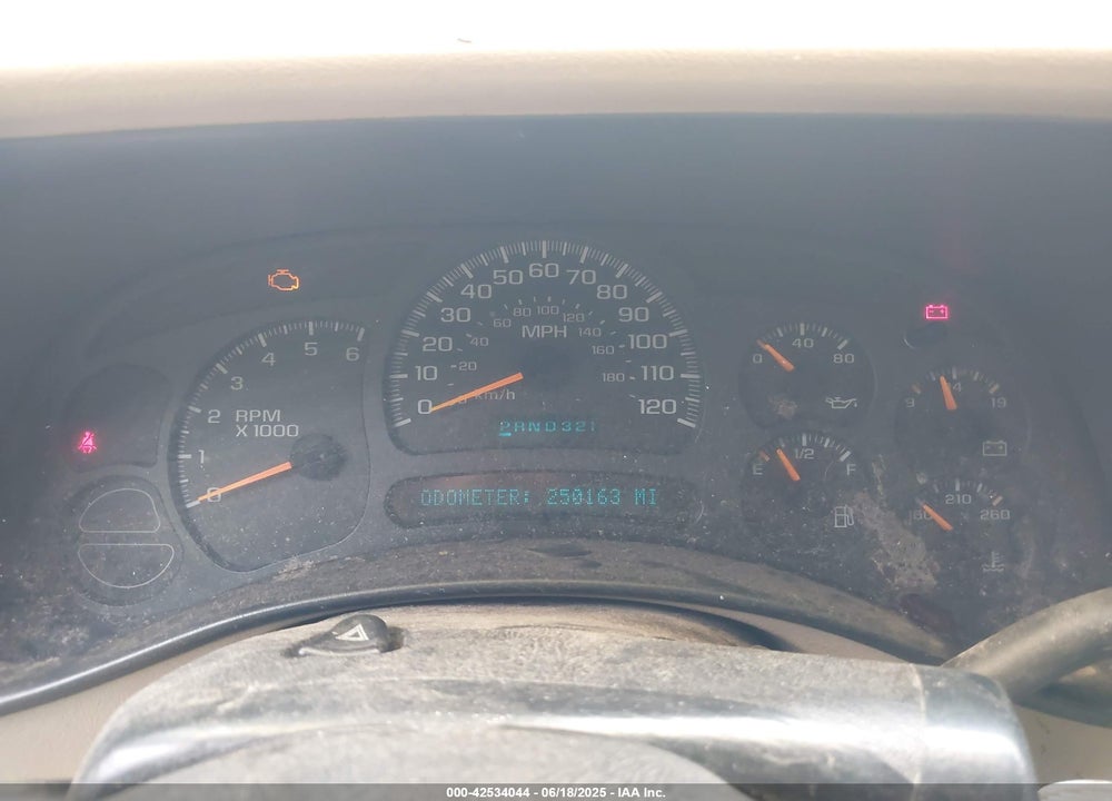 2003 CHEVROLET TAHOE LT VIN: 1GNEC13Z63R260861