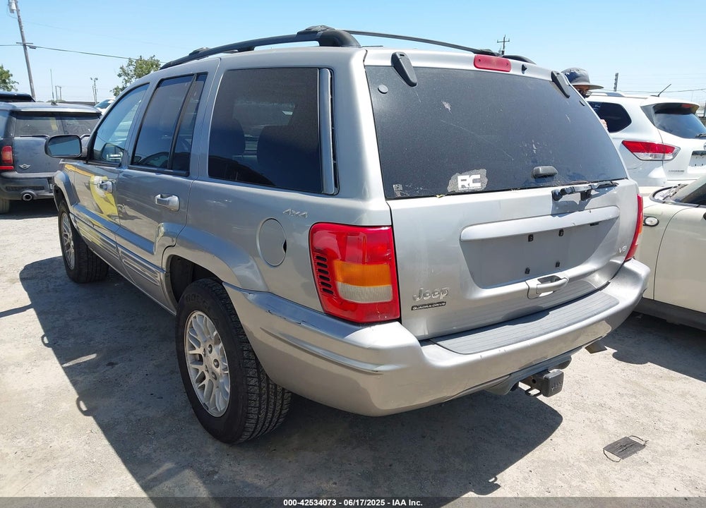 2001 JEEP GRAND CHEROKEE LIMITED VIN: 1J4GW58N11C727684