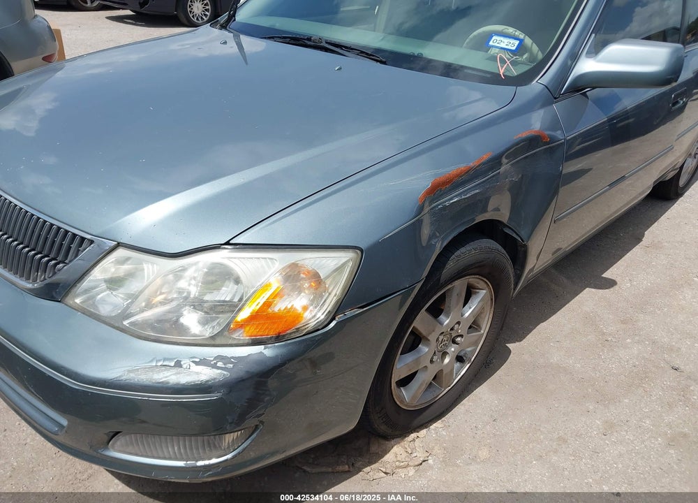 2000 TOYOTA AVALON VIN: 4T1BF28B6YU006751