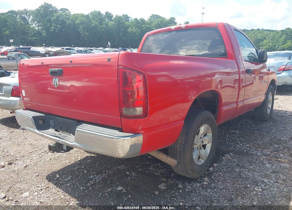 2006 DODGE RAM 1500 ST VIN: 1D7HA16K96J241918