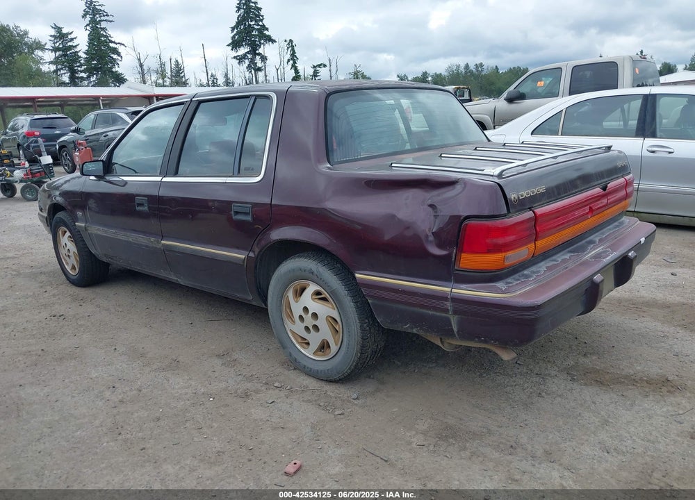 1994 DODGE SPIRIT VIN: 1B3AA4638RF127522