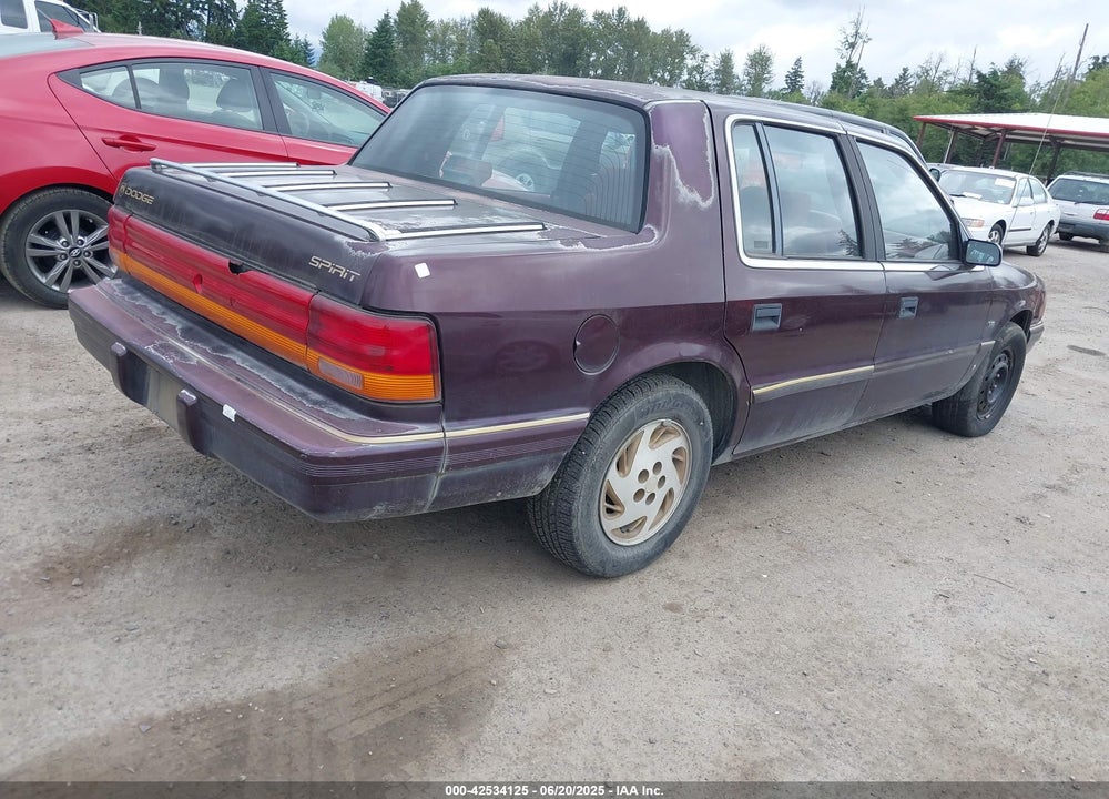 1994 DODGE SPIRIT VIN: 1B3AA4638RF127522