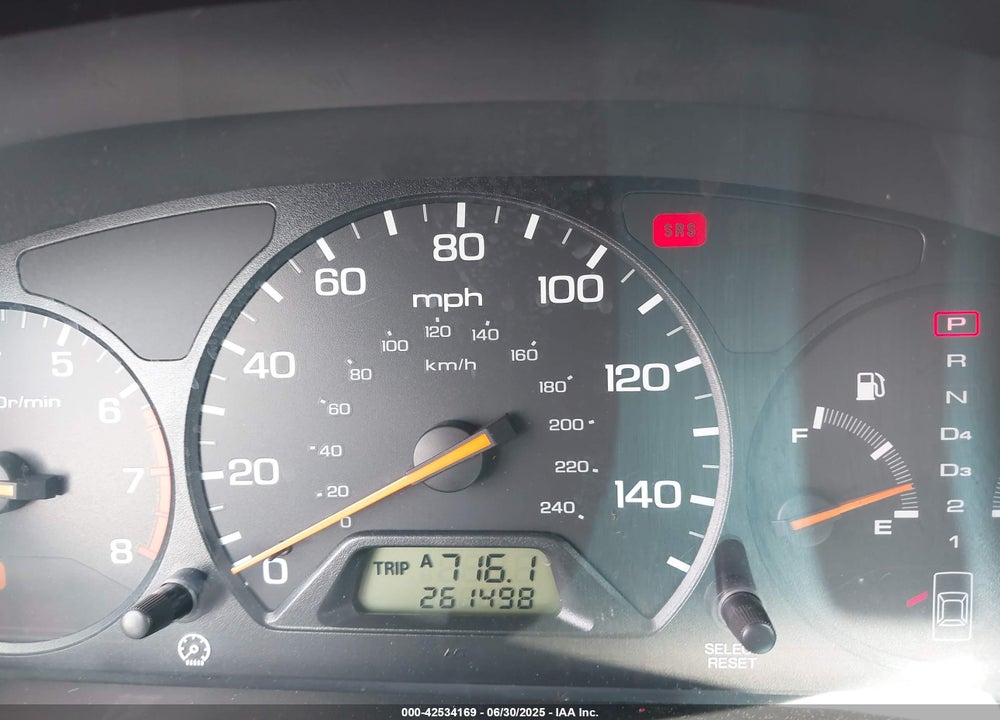 2001 HONDA ACCORD 2.3 EX VIN: 1HGCG56681A041149