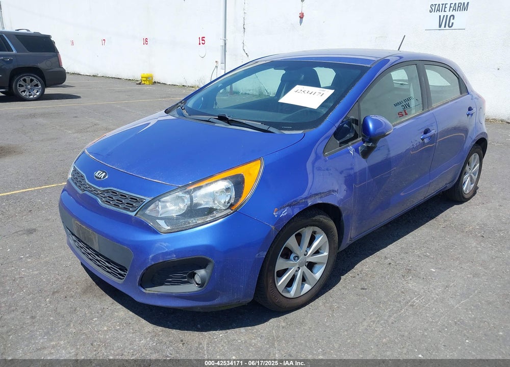2013 KIA RIO EX VIN: KNADN5A33D6177828