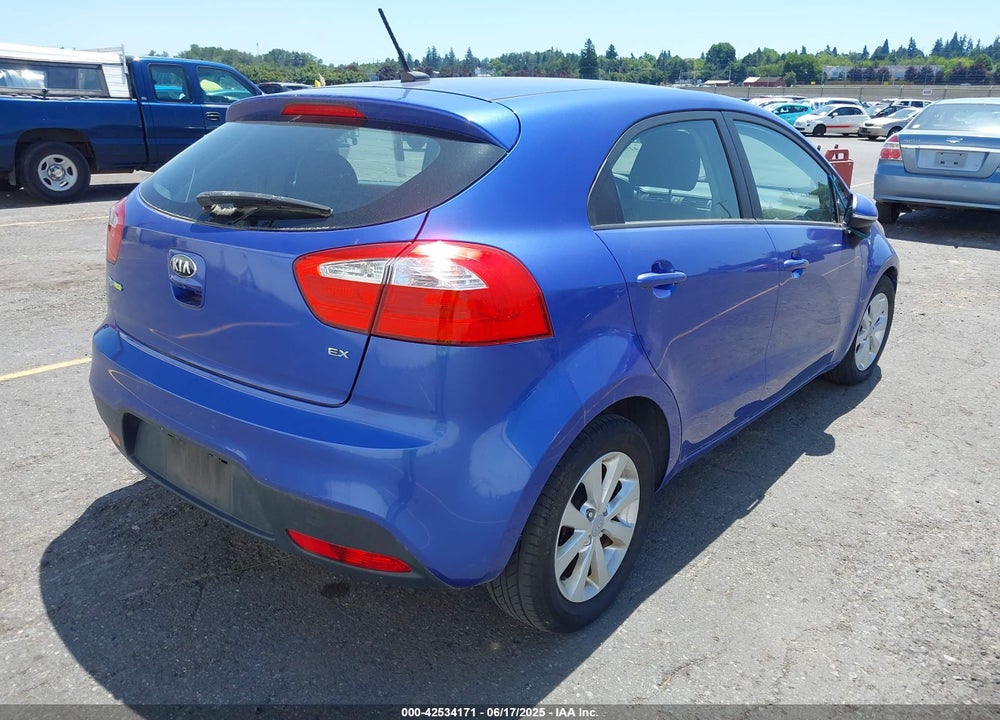 2013 KIA RIO EX VIN: KNADN5A33D6177828