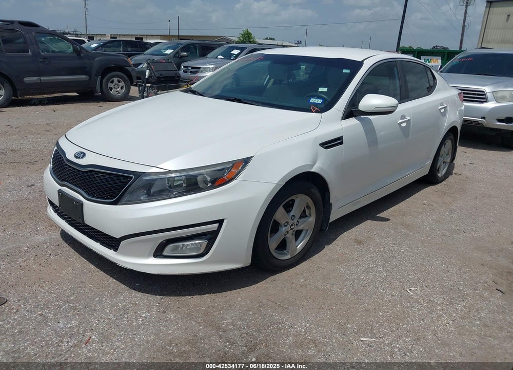 2015 KIA OPTIMA VIN: KNAGM4A78F5634459