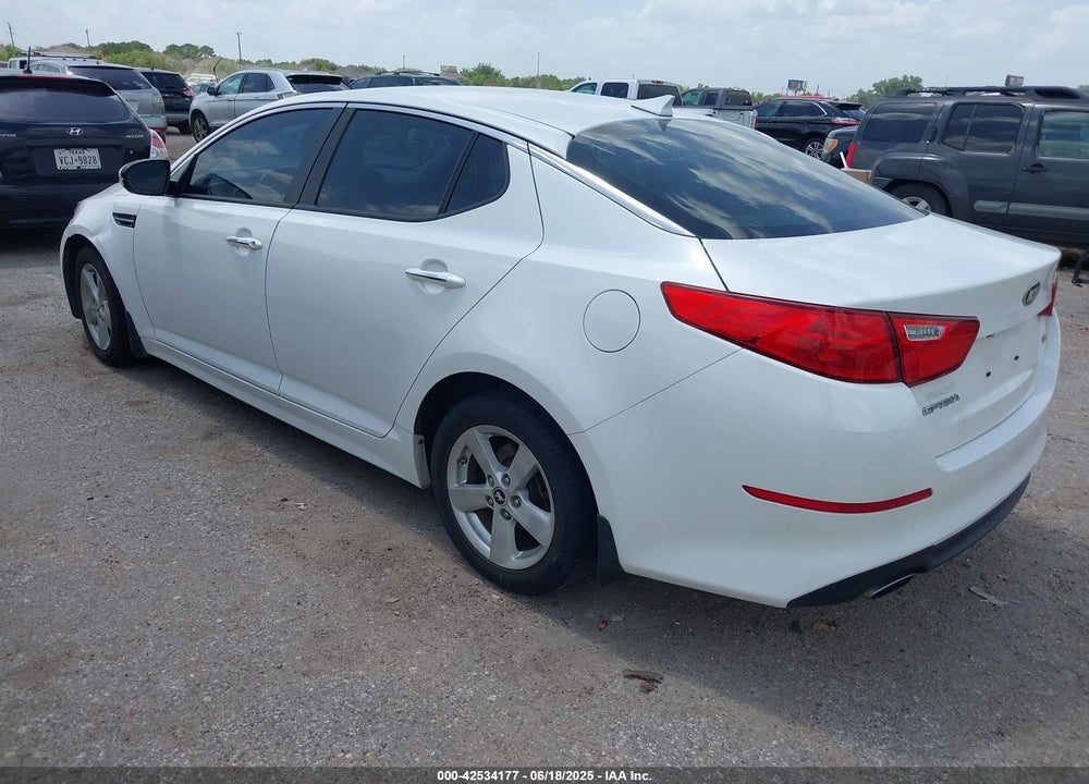 2015 KIA OPTIMA VIN: KNAGM4A78F5634459
