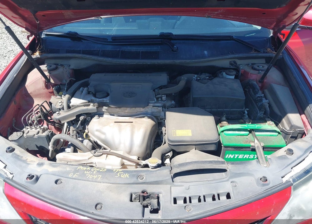2014 TOYOTA CAMRY SE VIN: 4T1BF1FK9EU805688