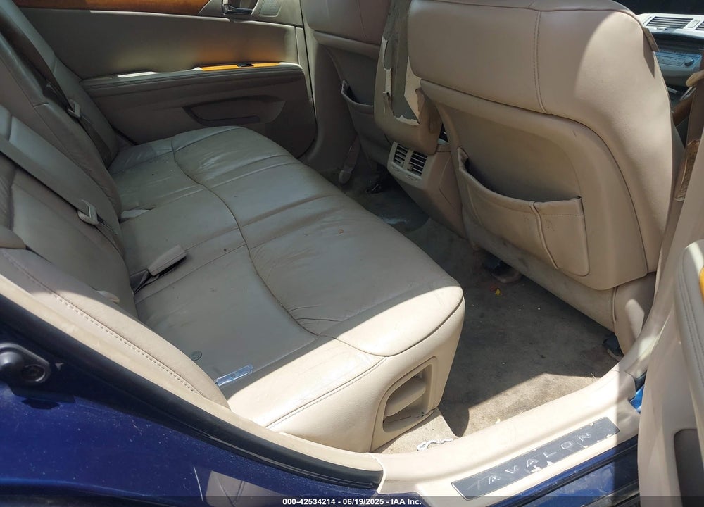 2006 TOYOTA AVALON VIN: 4T1BK36BX6U088372
