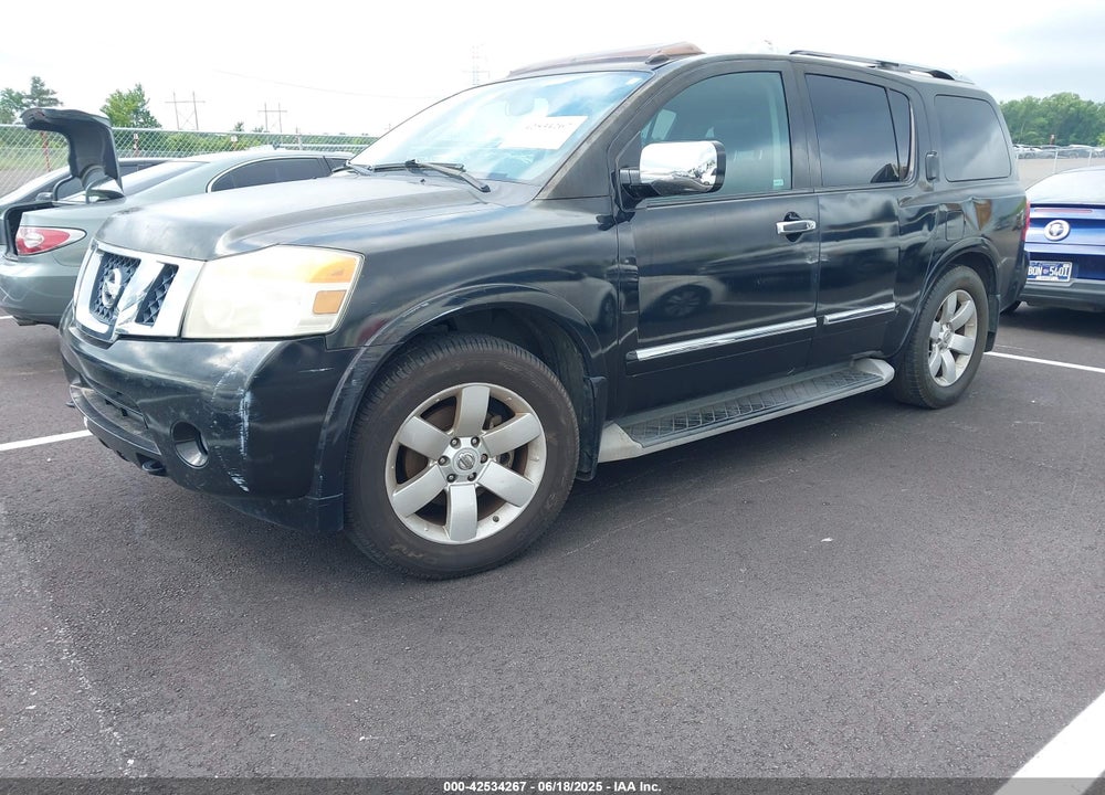2010 NISSAN ARMADA TITANIUM VIN: 5N1BA0ND9AN612120