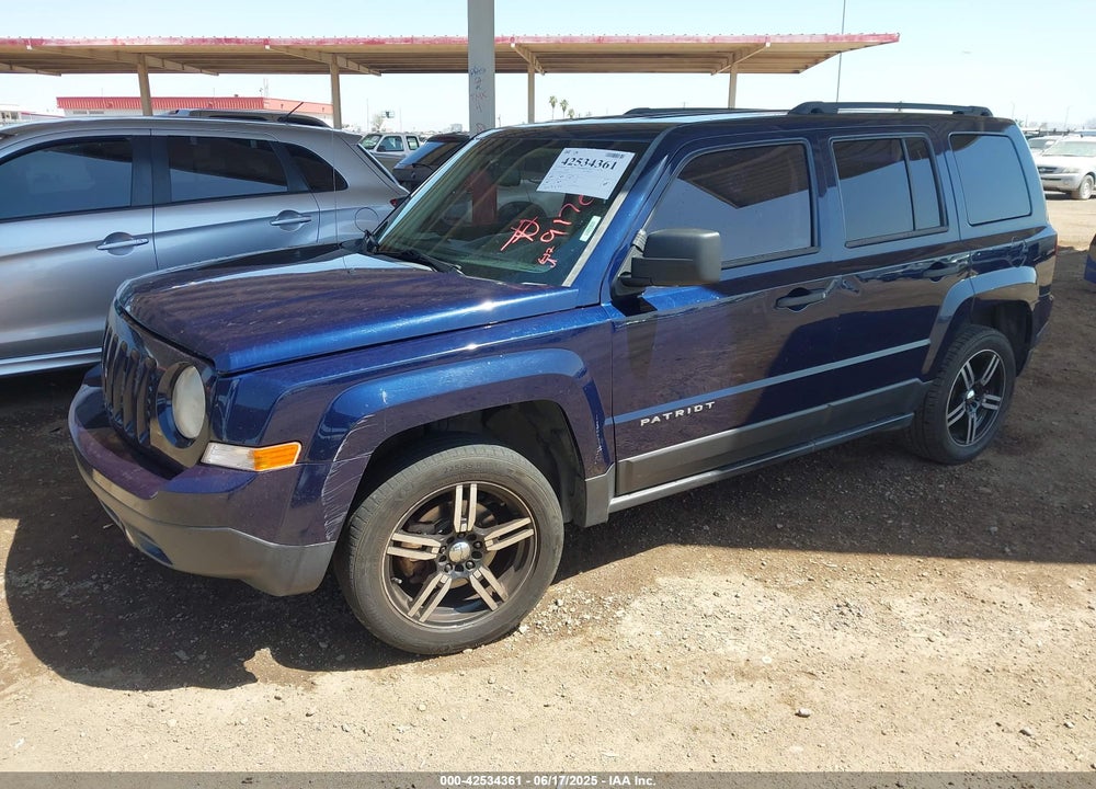 2014 JEEP PATRIOT VIN: 1C4NJPBB5ED917025