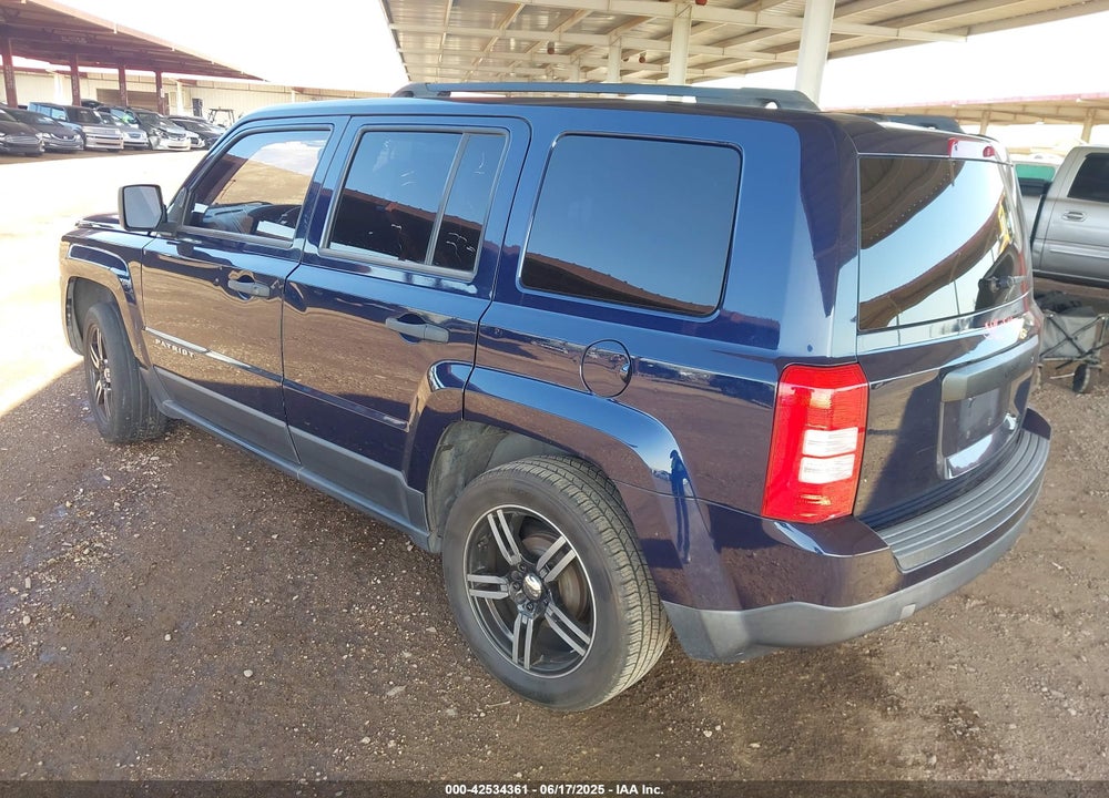 2014 JEEP PATRIOT VIN: 1C4NJPBB5ED917025