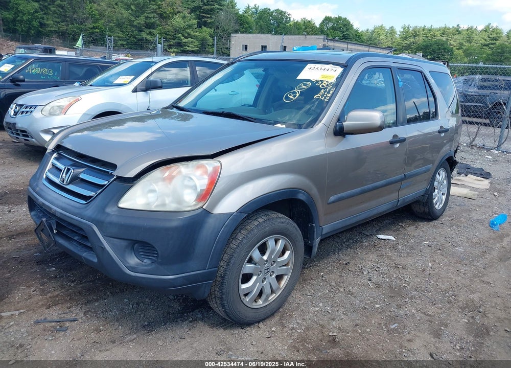 2006 HONDA CR-V EX VIN: SHSRD78866U438328