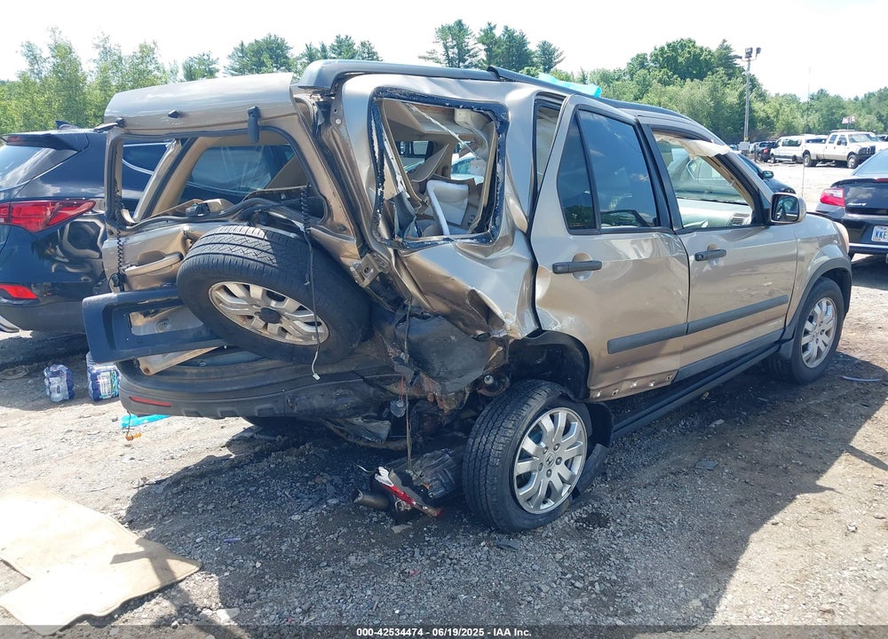 2006 HONDA CR-V EX VIN: SHSRD78866U438328