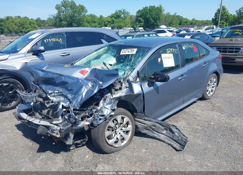 2021 TOYOTA COROLLA VIN: JTDEPMAE1MJ153327