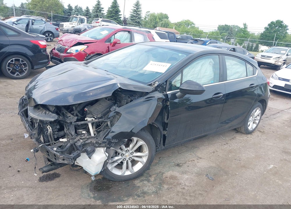 2019 CHEVROLET CRUZE VIN: 3G1BE6SM4KS527945