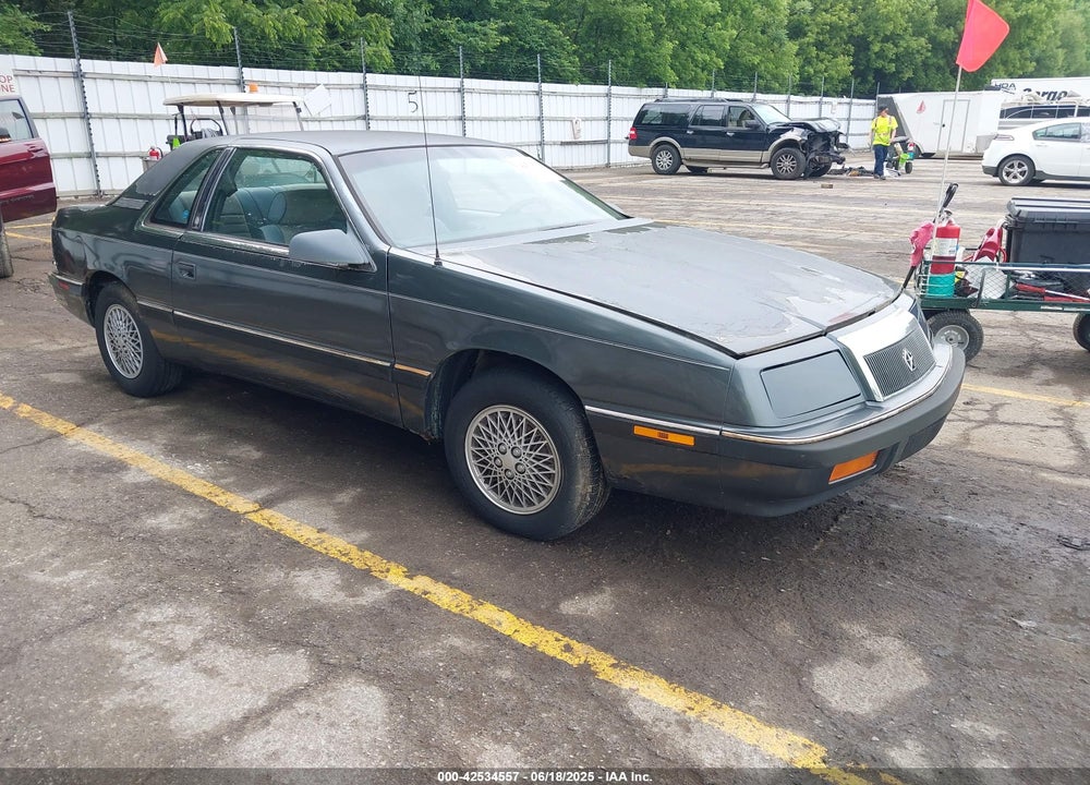 1987 CHRYSLER LEBARON VIN: 1C3CJ41E8HG125699