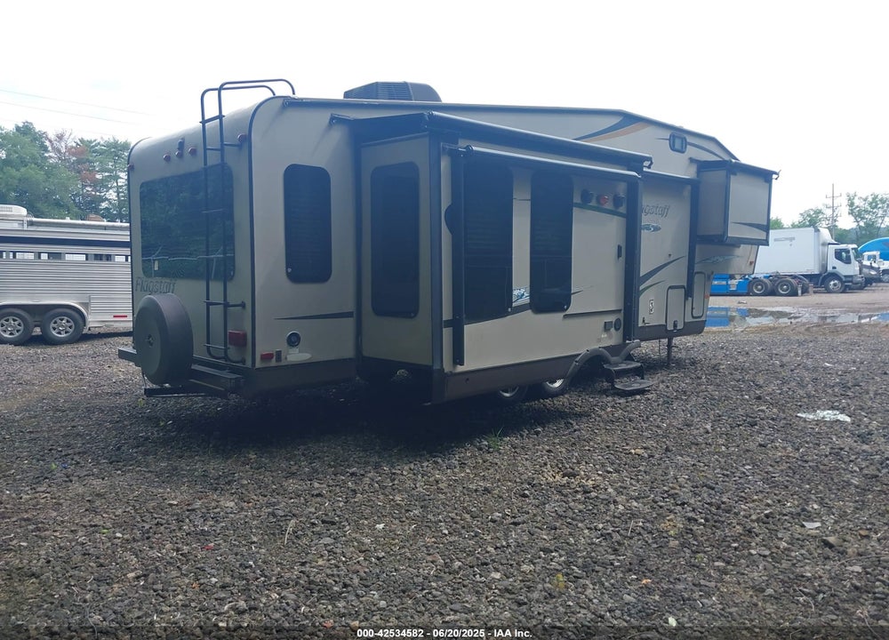 2013 FOREST RIVER FLAGSTAFF TRAVEL TRAILER VIN: 4X4FFLD28D1847588