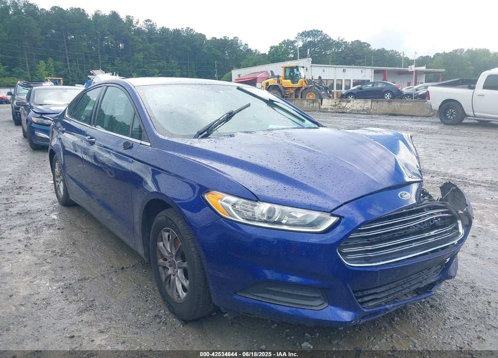 2015 FORD FUSION S VIN: 1FA6P0G77F5130853