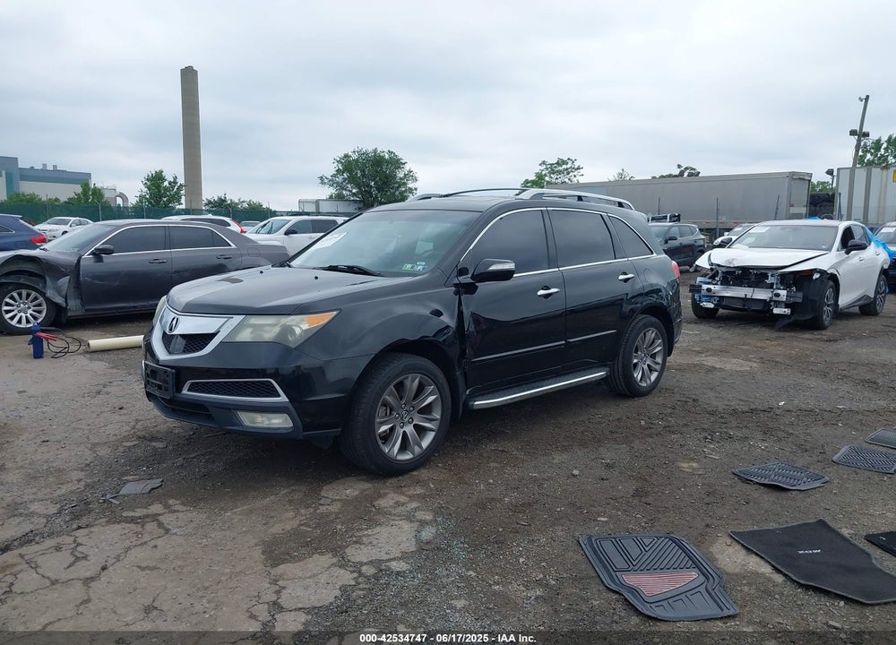 2011 ACURA MDX VIN: 2HNYD2H5XBH543464