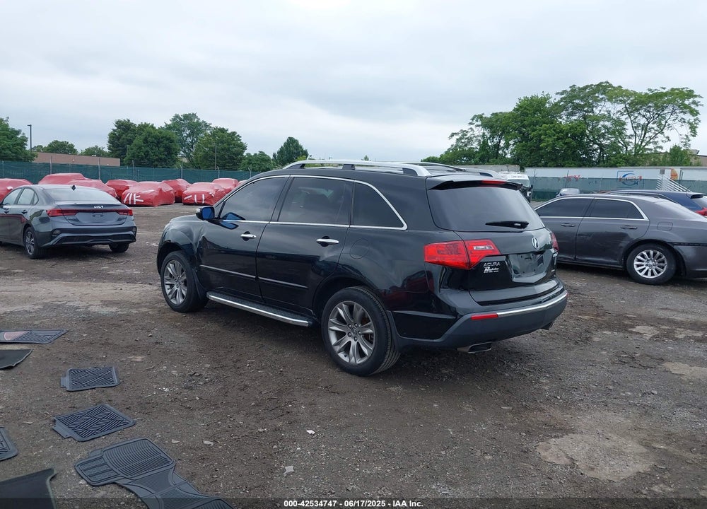 2011 ACURA MDX VIN: 2HNYD2H5XBH543464