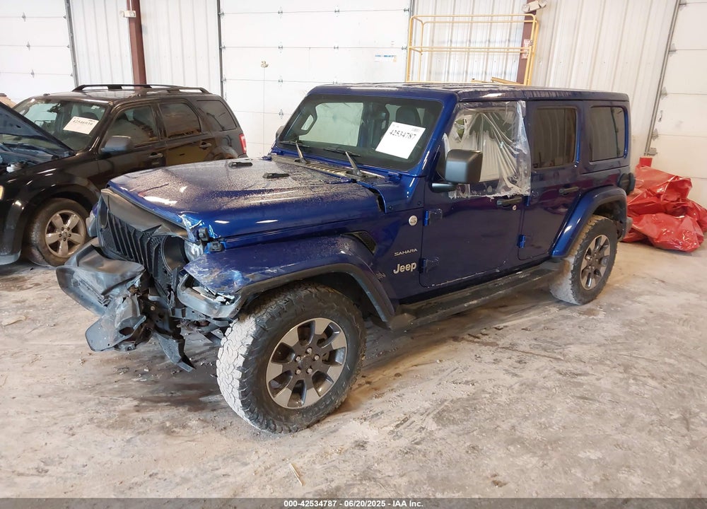 2019 JEEP WRANGLER UNLIMITED VIN: 1C4HJXEN8KW520136