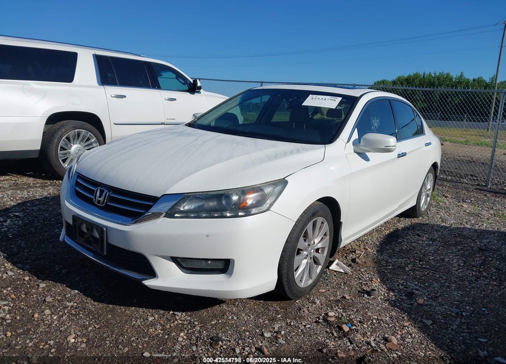 2014 HONDA ACCORD EX-L V-6 VIN: 1HGCR3F83EA010574