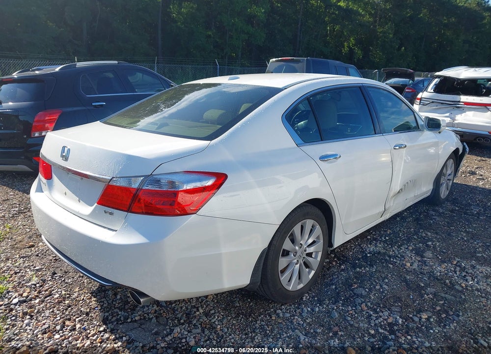 2014 HONDA ACCORD EX-L V-6 VIN: 1HGCR3F83EA010574