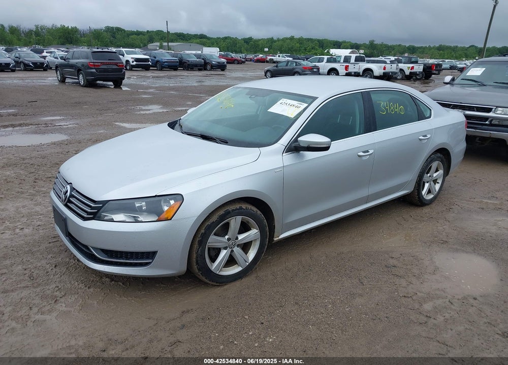 2014 VOLKSWAGEN PASSAT 1.8T WOLFSBURG EDITION VIN: 1VWAT7A33EC035714