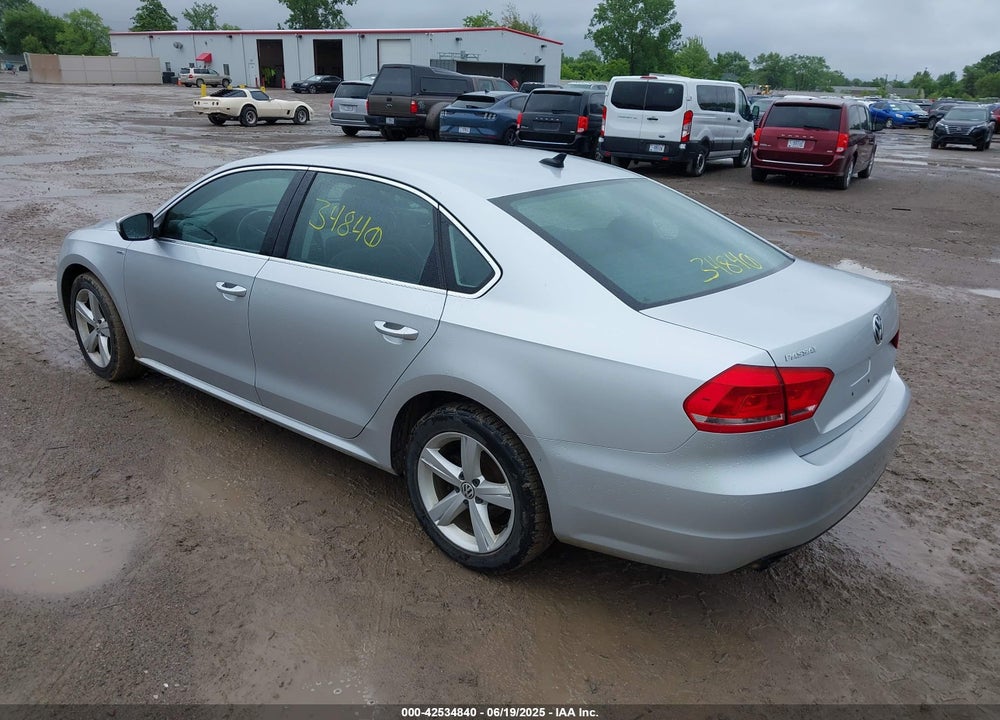 2014 VOLKSWAGEN PASSAT 1.8T WOLFSBURG EDITION VIN: 1VWAT7A33EC035714