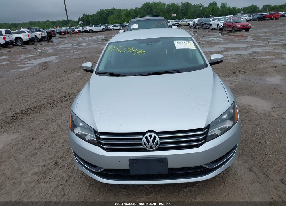 2014 VOLKSWAGEN PASSAT 1.8T WOLFSBURG EDITION VIN: 1VWAT7A33EC035714