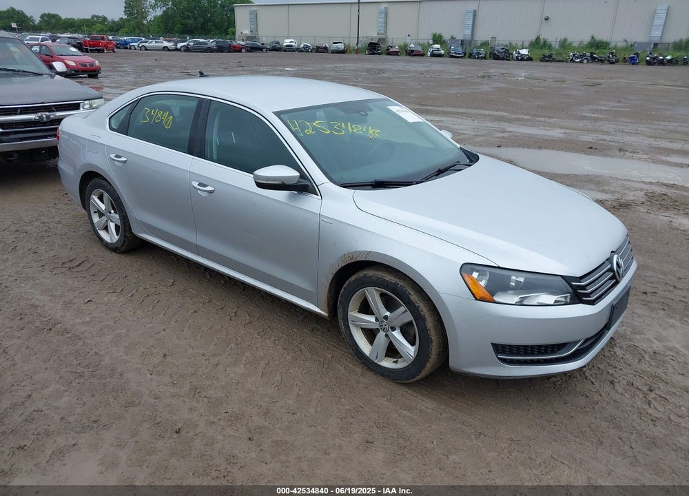 2014 VOLKSWAGEN PASSAT 1.8T WOLFSBURG EDITION VIN: 1VWAT7A33EC035714