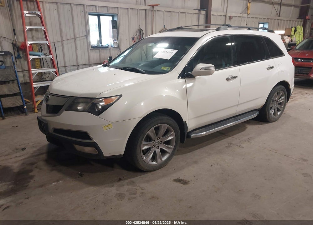 2010 ACURA MDX VIN: 2HNYD2H78AH500676